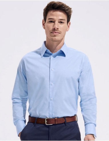 SOL-17000-Mens Stretch-Shirt Brighton Long Sleeve